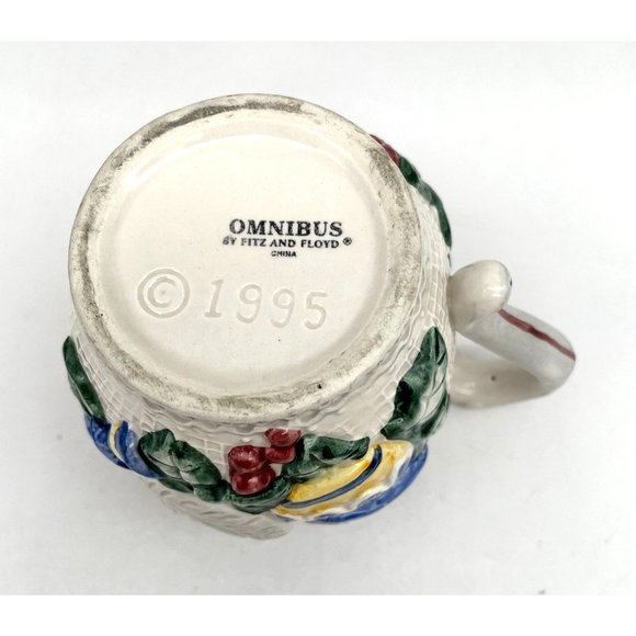 Vtg. Fitz & Floyd Omnibus Victorian Christmas Mug - Picture 5 of 5